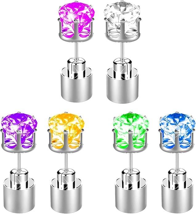 🌟✨ LED-lysende øredobber – Glødende diamanttiara-øreringer til fester og festivaler! ✨👑