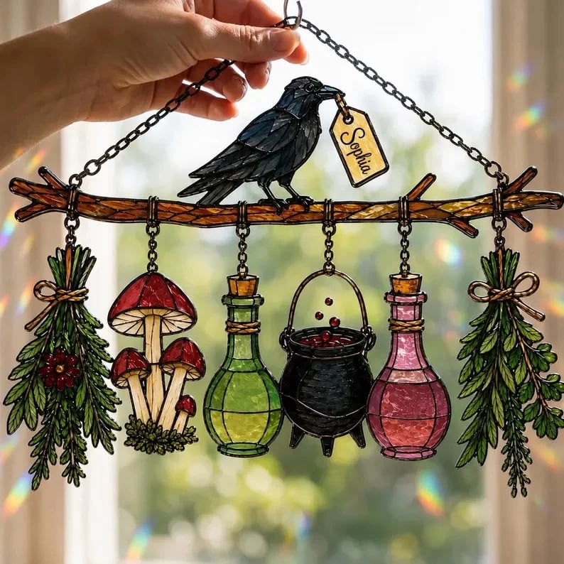 🔥Siste dag med 49 % rabatt – 🖤🐦‍⬛Raven Witch solfanger