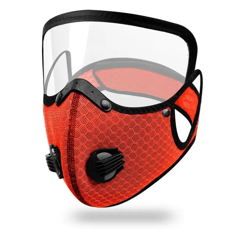 🔥 SISTE DAG 50 % RABATT -- 💖 Gjenbrukbar støvmaske med karbonfilter – Laget for en aktiv livsstil