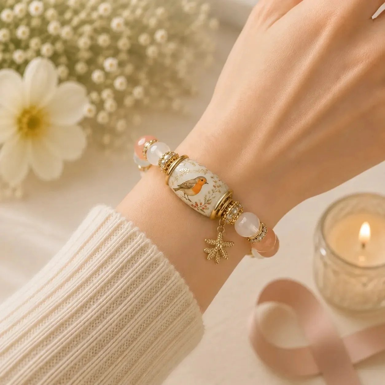 ❤ Kjærlighet, minner og velsignelser fra kardinalen 🕊️ | Armbånd i begrenset opplag 2026