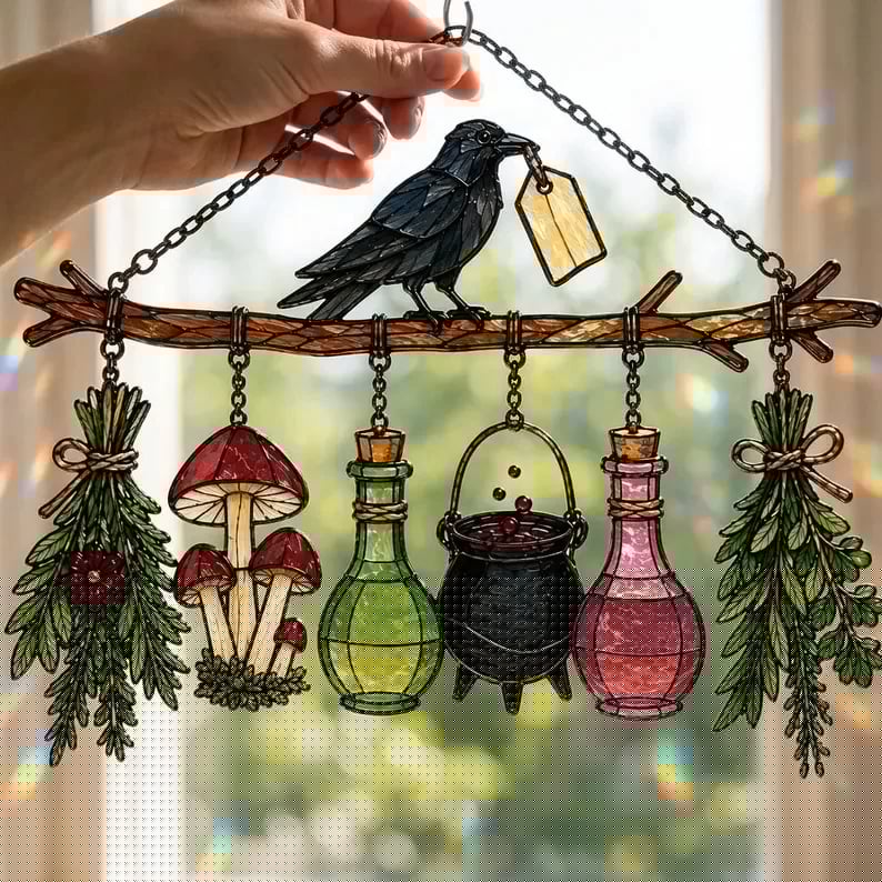 🔥Siste dag med 49 % rabatt – 🖤🐦‍⬛Raven Witch solfanger