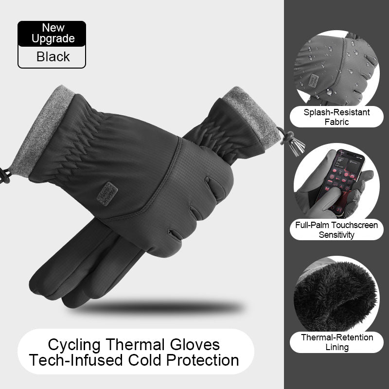 🧤✨ Winterhandschoenen met touchscreen – Fleece gevoerde waterdichte en winddichte handschoenen met volledige palm touch! ✨❄️