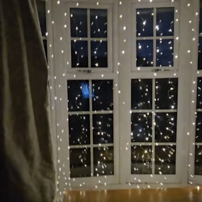 🎁Tidlig julesalg 49 % rabatt🎅LED-lyskjede, USB-drevet LED-lysgardin til gaveinnpakning