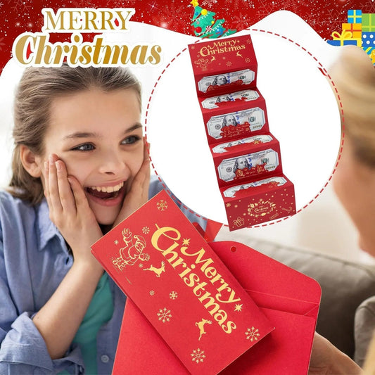 🎅Julesalg – 49 % rabatt🎁 Kreativ, sammenleggbar julekonvolutt du kan lage selv🔥