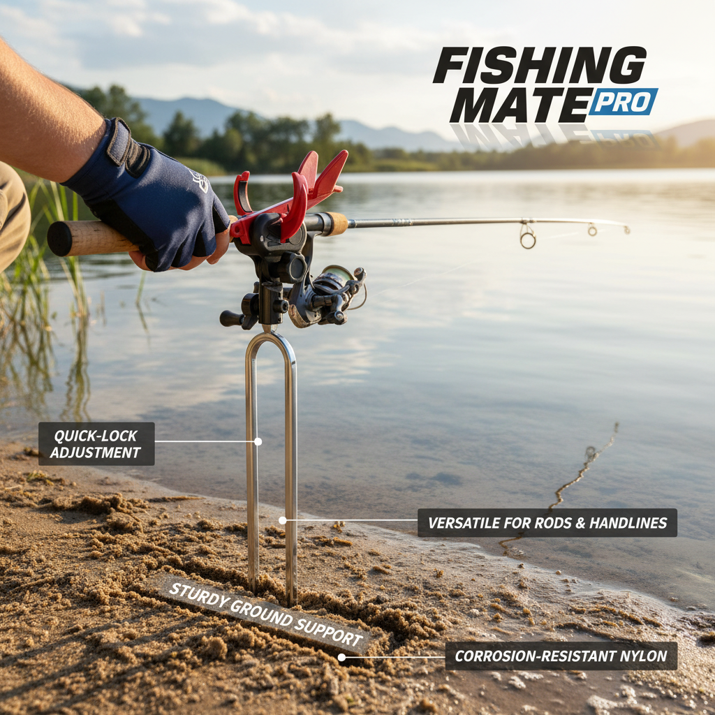 🔧 Ikke mer vingling, ikke mer glidning – stanga holder seg på plass helt til du er klar til å kjempe! 🎣💪