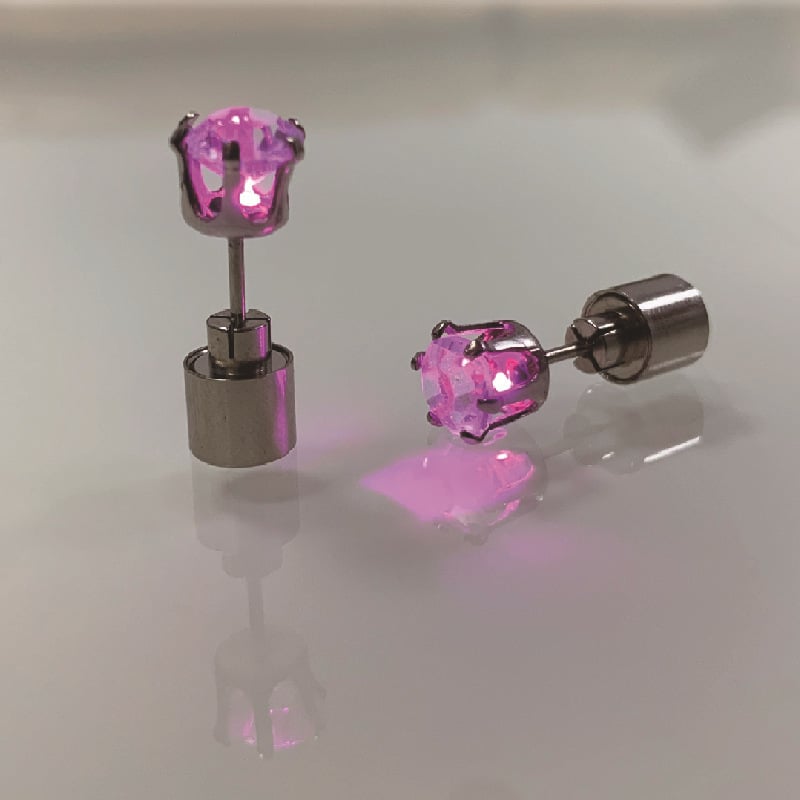 🌟✨ LED-lysende øredobber – Glødende diamanttiara-øreringer til fester og festivaler! ✨👑