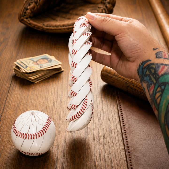 ⏰ Siste dag: 49 % rabatt – ⚾ Baseball Fidgetball
