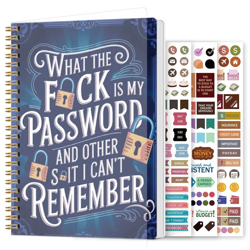 🔐✨ Fysisk Lösenordshanterare – Kompakt Offline Password Keeper för Hemmakontor & Säkerhet! ✨🗝️