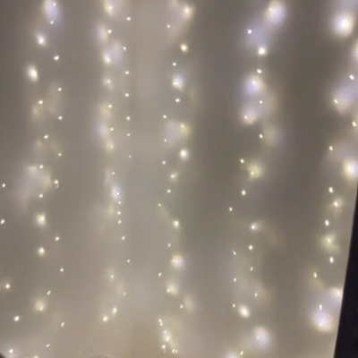 🎁Tidlig julesalg 49 % rabatt🎅LED-lyskjede, USB-drevet LED-lysgardin til gaveinnpakning