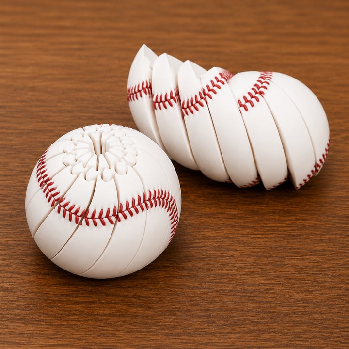 ⏰ Siste dag: 49 % rabatt – ⚾ Baseball Fidgetball