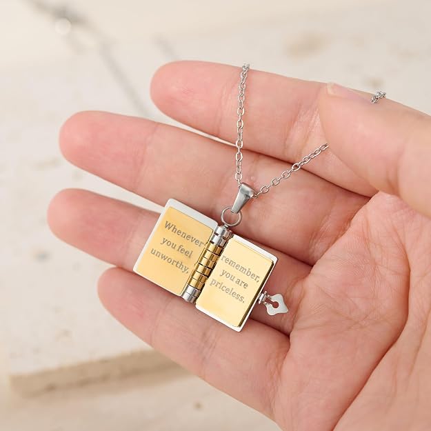💕Et halskjede med spesiell betydning – en hjertelig gave til en spesiell person