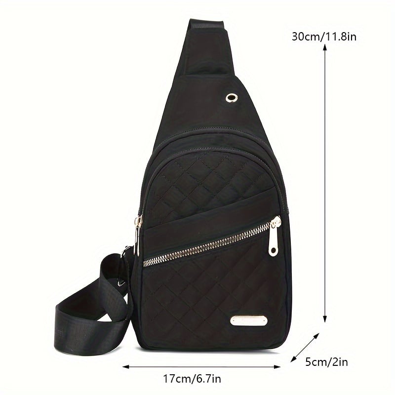 🔥🎒 Stilig crossbody-veske til dame