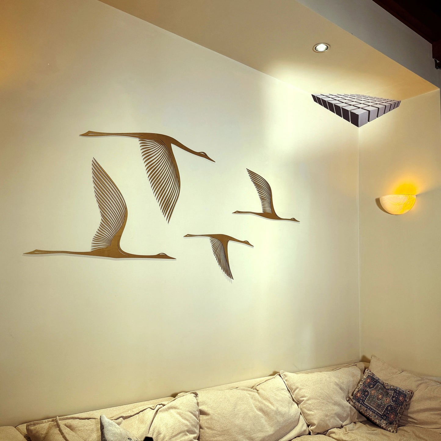 🧠✨ Impossible Corners Wall Art – Et sett med klistremerker som skaper en persepsjonsillusjon og forvandler rommet ditt! ✨🎨