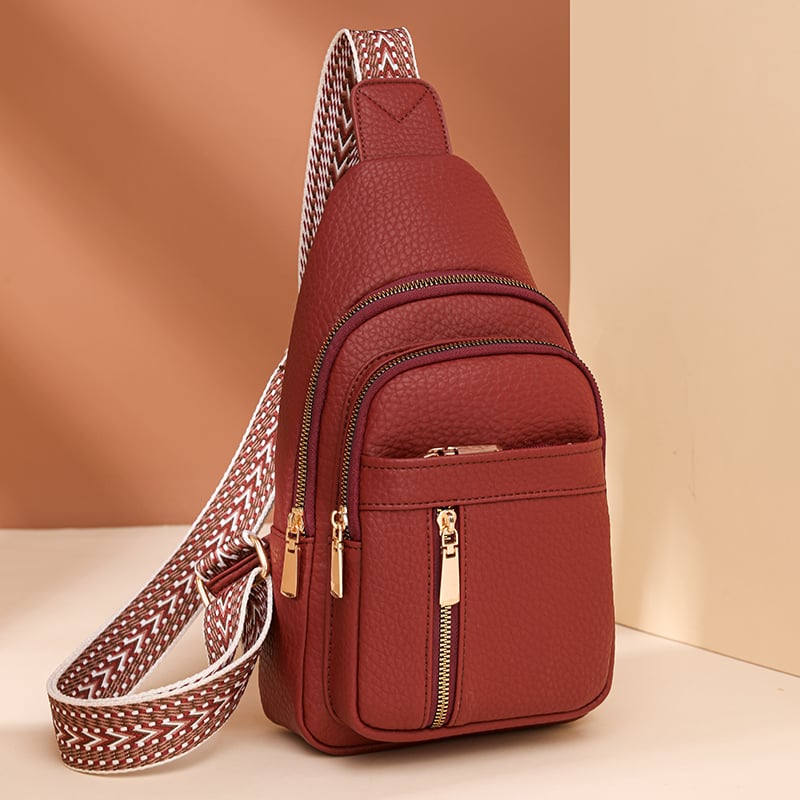 🔥🎒 Stilig crossbody-veske til dame