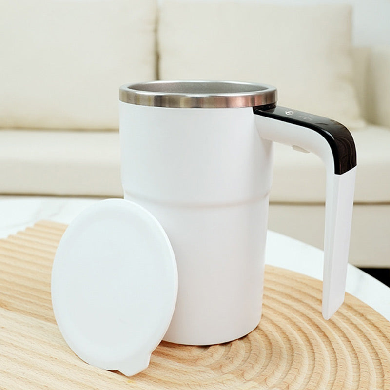 💥Julesalg 50 % ☕🔋Oppladbart automatisk magnetisk kaffekopp-sett med omrører⚡