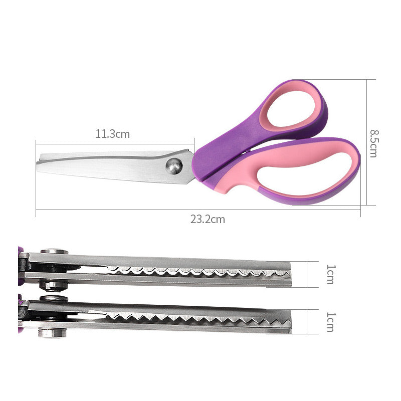 ✂️🧵Multifunksjonell taksaks Taggete saks