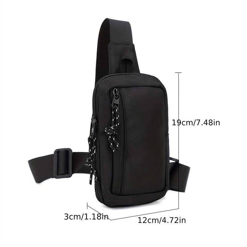 🎒 40 % RABATT I EN BEGRENSET PERIODE! 💥 Skulderveske for menn i urban pendlerstil – minimalistisk, vannavvisende, lett ✨