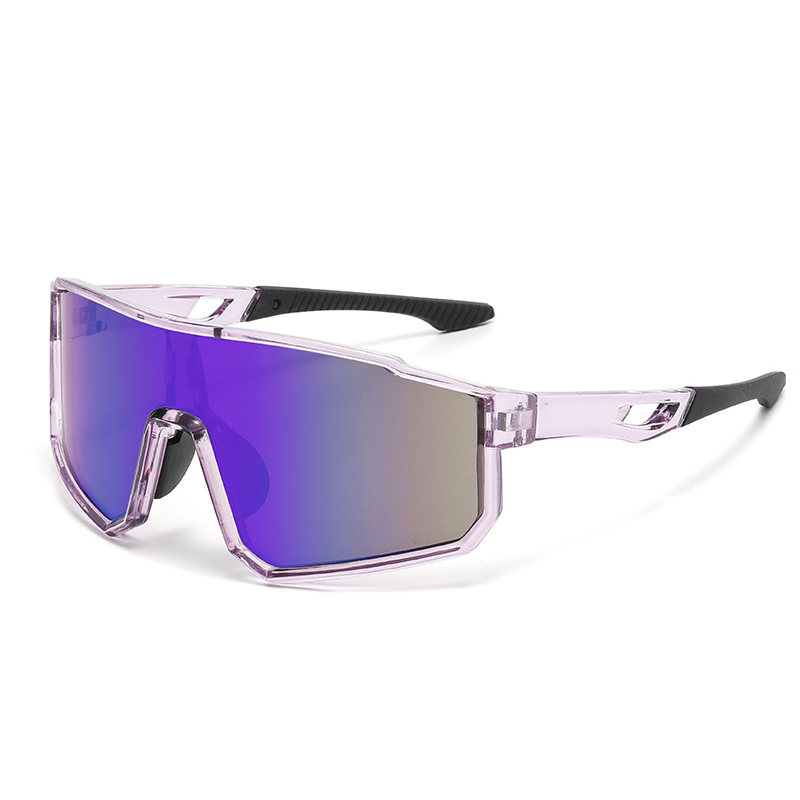 🕶️ Polariserte sportssolbriller for menn og kvinner – UV400 og fargerike speilglass 🏃