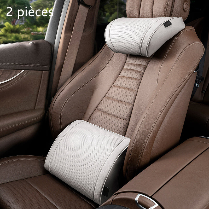 🥳2026 HOT SALE🥳💞Over 50 000 solgte!💥🚗✨ Lynsalg – 50 % rabatt! Ergonomisk sett med nakkestøtte og korsryggstøtte til bilseter