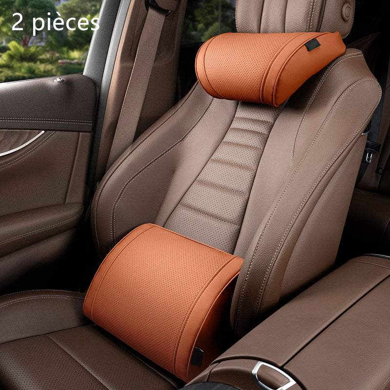 🥳2026 HOT SALE🥳💞Over 50 000 solgte!💥🚗✨ Lynsalg – 50 % rabatt! Ergonomisk sett med nakkestøtte og korsryggstøtte til bilseter