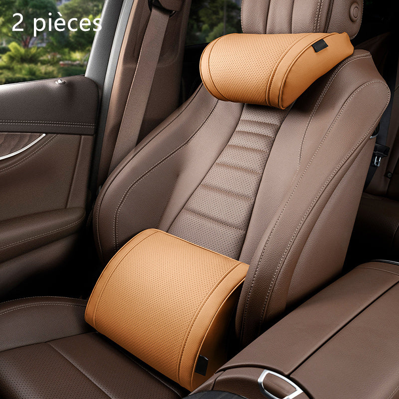 🥳2026 HOT SALE🥳💞Over 50 000 solgte!💥🚗✨ Lynsalg – 50 % rabatt! Ergonomisk sett med nakkestøtte og korsryggstøtte til bilseter