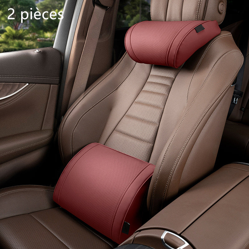 🥳2026 HOT SALE🥳💞Over 50 000 solgte!💥🚗✨ Lynsalg – 50 % rabatt! Ergonomisk sett med nakkestøtte og korsryggstøtte til bilseter