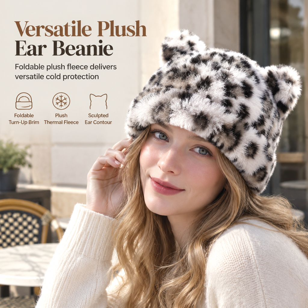 🧸 👒 Vinterlue for kvinner som beskytter mot kulde
